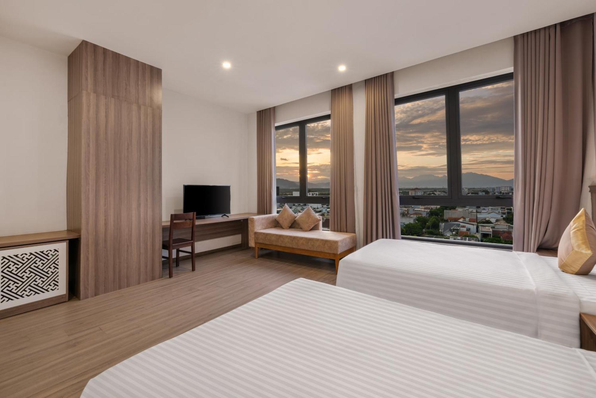 Atp Galaxy Hotel & Apartment Danang المظهر الخارجي الصورة