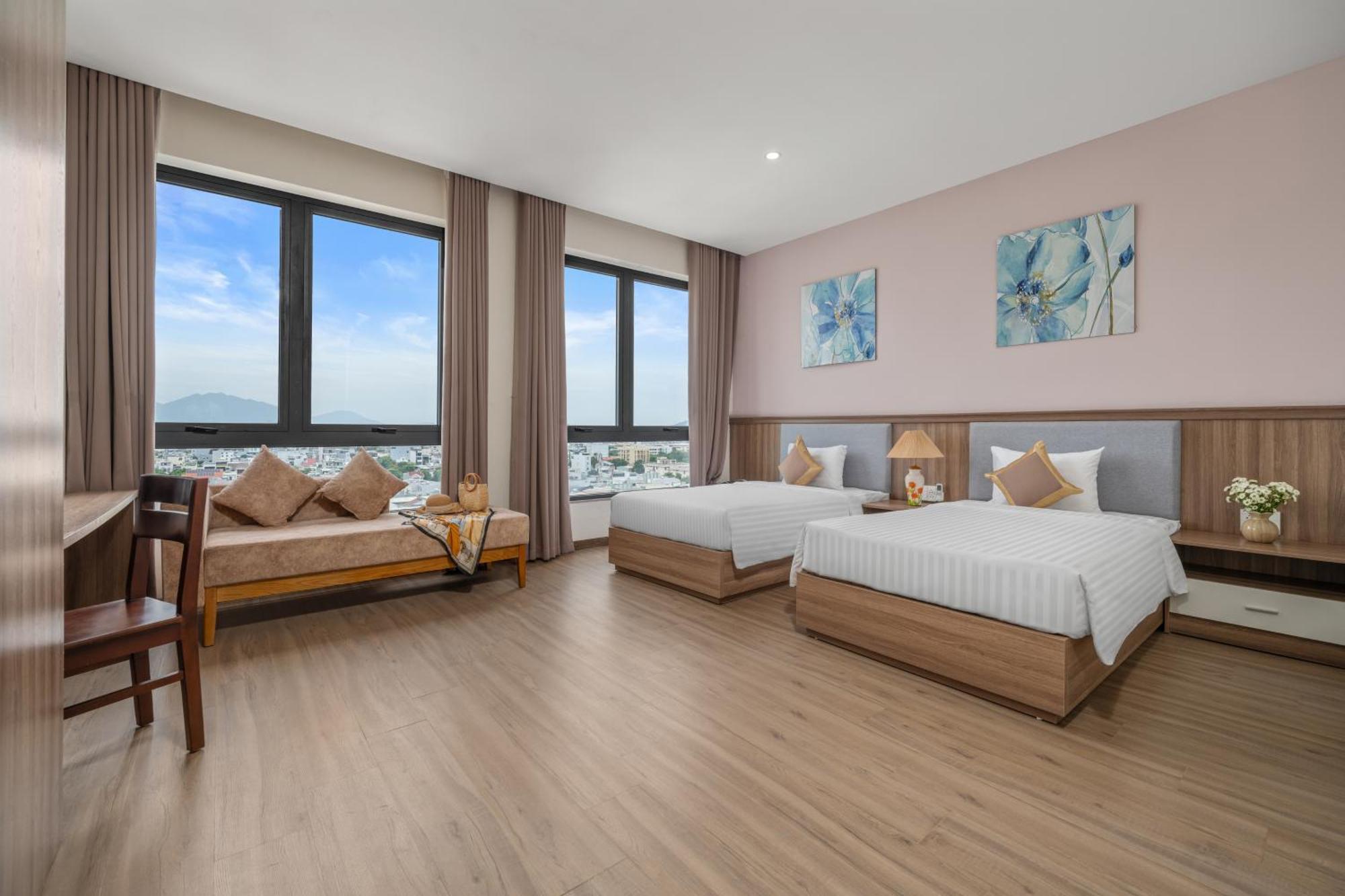 Atp Galaxy Hotel & Apartment Danang المظهر الخارجي الصورة