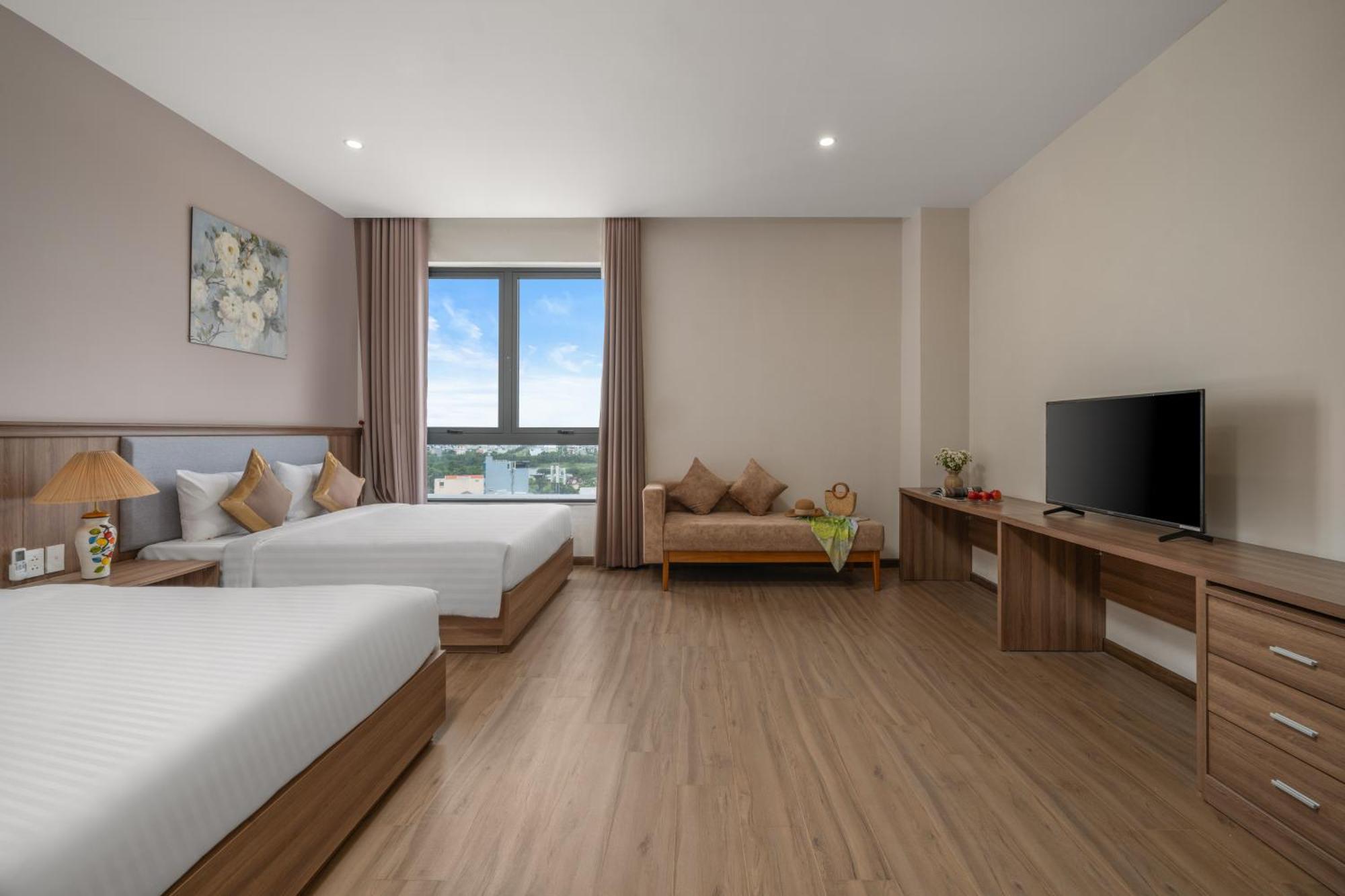 Atp Galaxy Hotel & Apartment Danang المظهر الخارجي الصورة