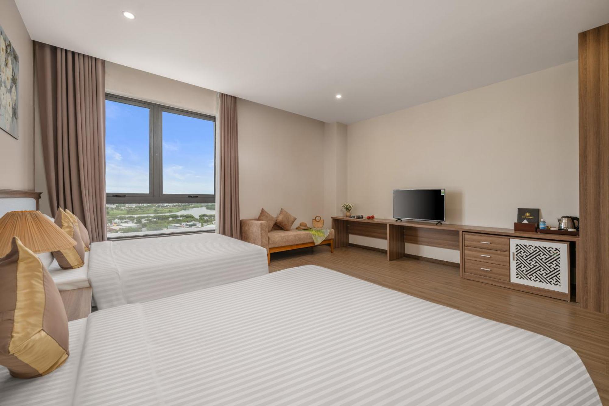 Atp Galaxy Hotel & Apartment Danang المظهر الخارجي الصورة
